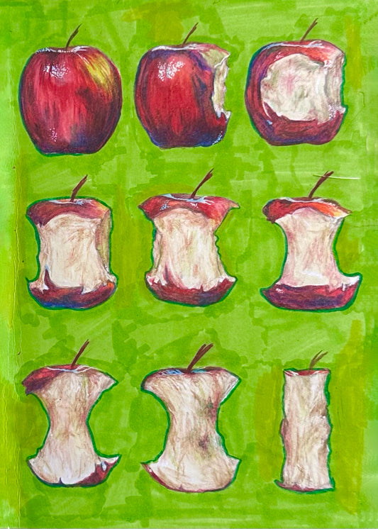 I Think The Apple’s Rotten Right To The Core 5x7