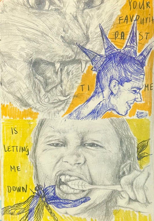 Your Favourite Pastime Is Letting Me Down 8x10