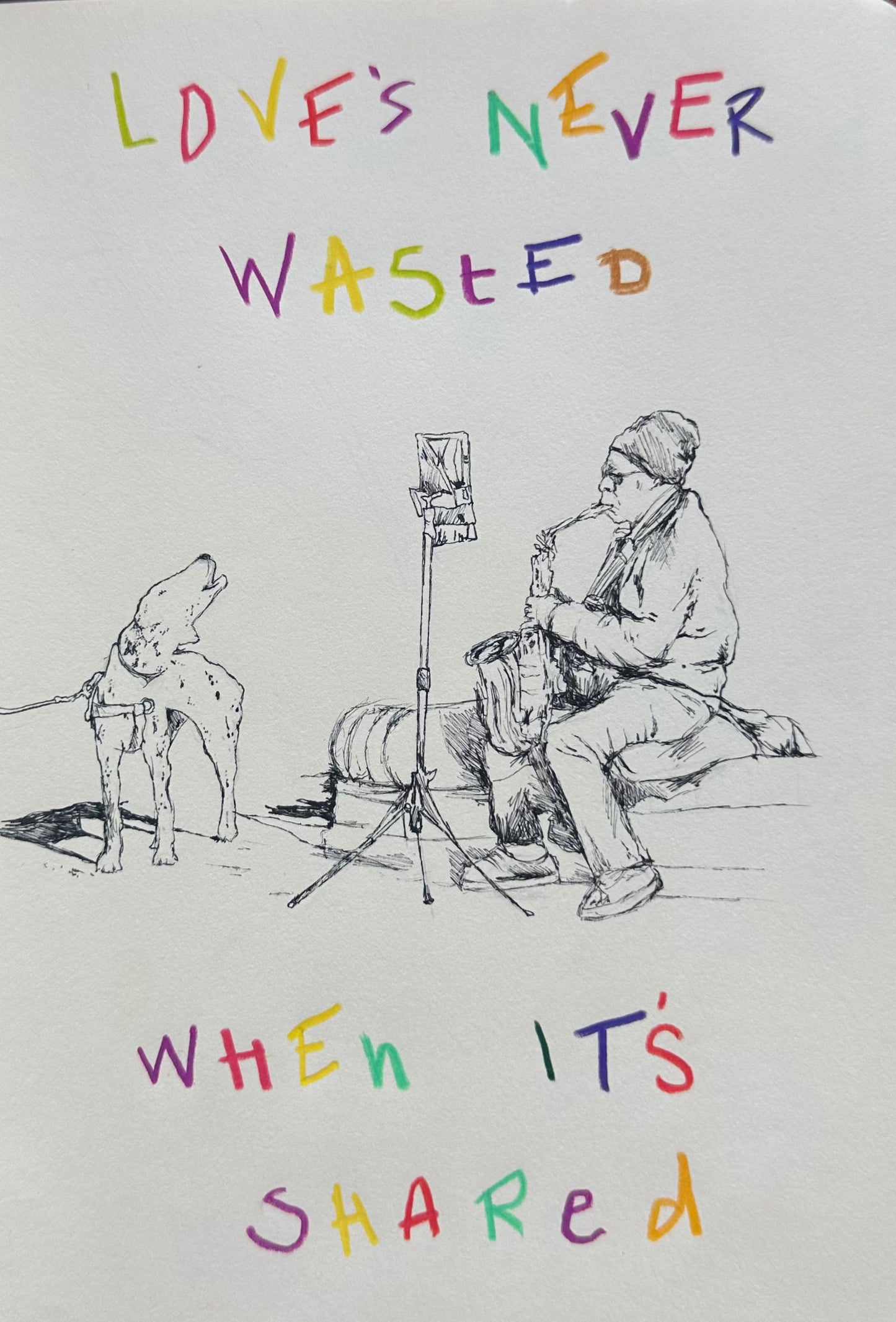 Love's Never Wasted If It's Shared